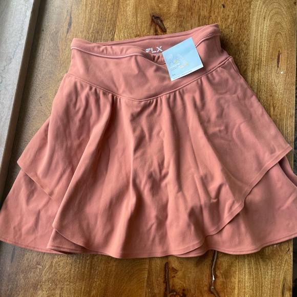 FLX Pants - FLX Rose Pink Athletic Skort